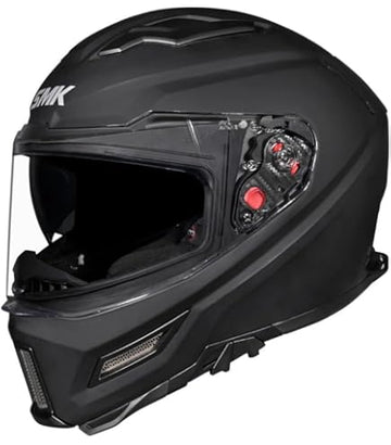 SMK Gullwing S01 V2 MA200 Modular Flip-Up Motorcycle Helmet Matt Black - Pinlock 70 Ready| Kuwait