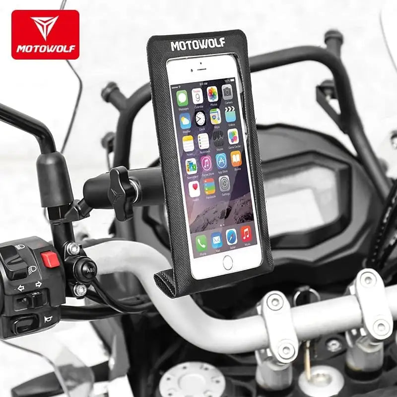 Buy MOTOWOLF Waterproof Phone Holder for Motorcycle Motovile