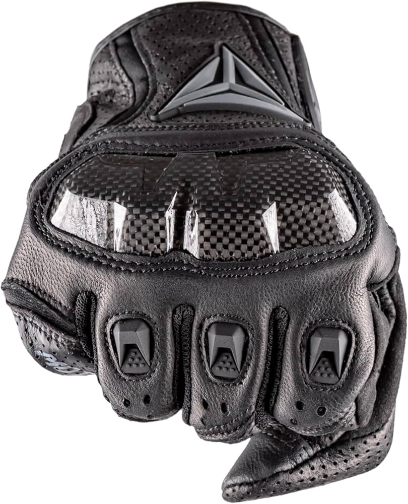 MOTOWOLF MDL0305C Impact Glove – Single Full-Finger Motorcycle Glove Black Kuwait