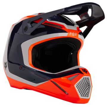 FOX V1 Nitro Helmet — Fluorescent Orange | Motovile Kuwait