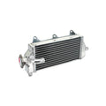 Motorcycle radiator on a white background
