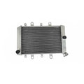Metallic radiator on a white background