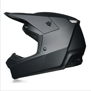 ORZ Motocross Helmet – Matte Black | خوذة بقيات وخوذة سيكل بر Matte Black