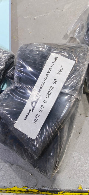 10x2.5 / 10x3.0 E-Scooter Inner Tube – 90° Valve kuwait