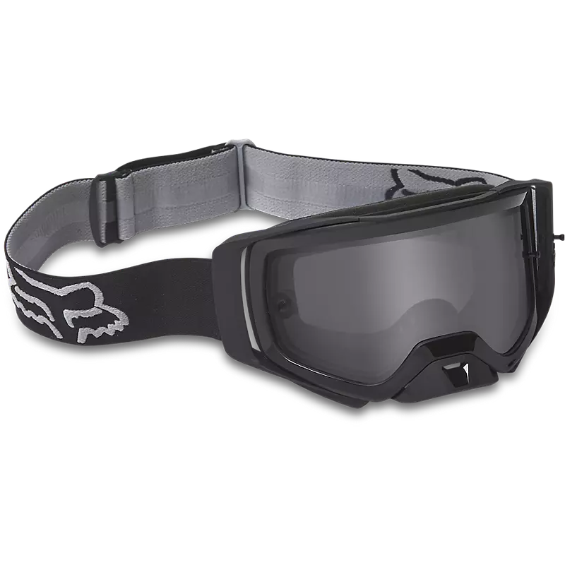 FOX Motocross & Off-Road Goggles – Black with Smoke Lens | قوقلز FOX أسود عدسة سموك