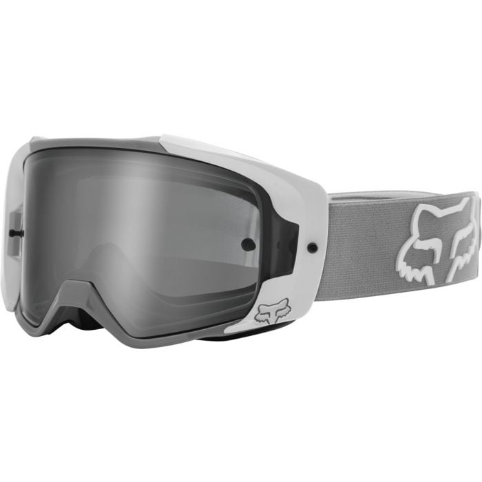 Fox Racing Off-Road Motocross Dirt Bike Goggles Grey/White