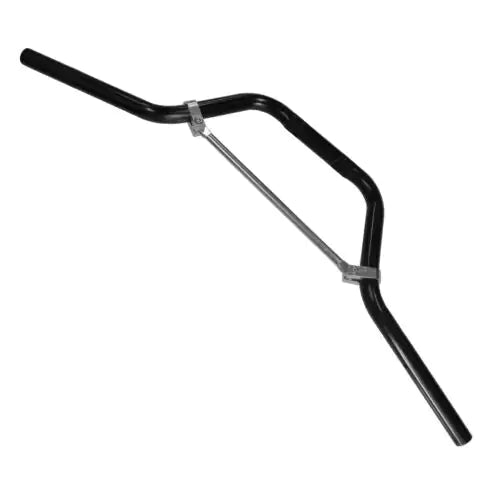 7/8" Mid Handlebars Handle Bars Fit ATV BANSHEE 350, RAPTOR 700 (BLACK) - Motovile