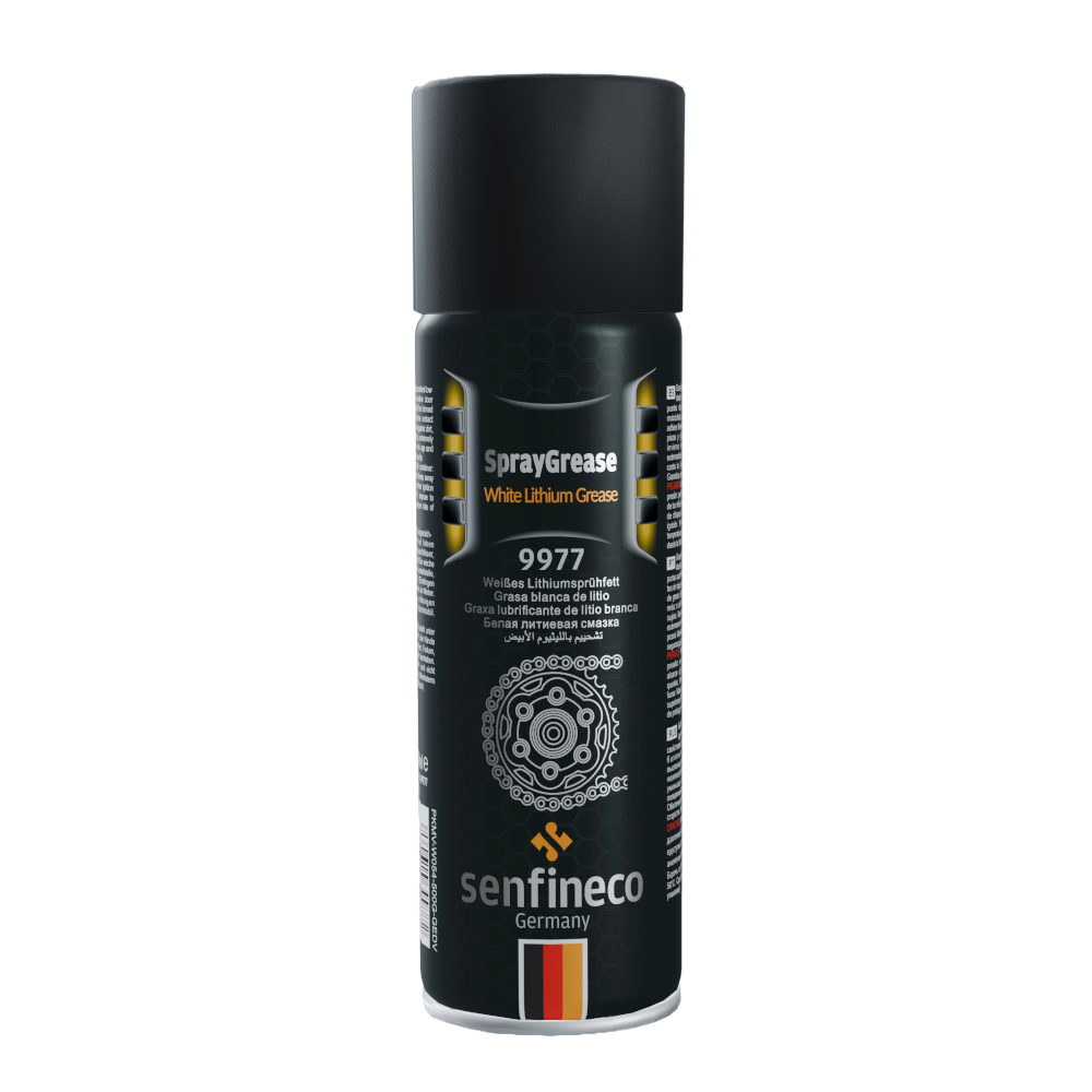 CHAIN LUBE SPRAY OR LITHIUM GREASE FOR CHAIN SPRAY SENFINECO GERMANY