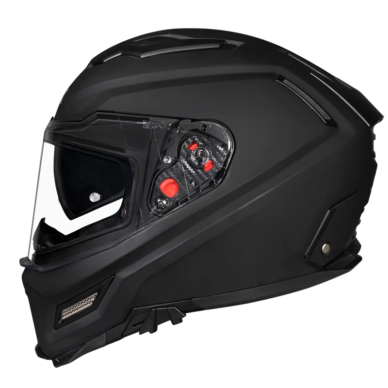 SMK Agnar MA200 Full Face Motorcycle Helmet Matt Black  | Kuwait