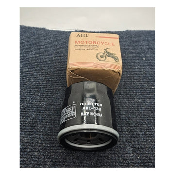AHL-138 Suzuki & Aprilia Motorcycle Oil Filter – HF138 / KN-138 | فلتر زيت AHL-138