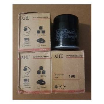 AHL-198 Polaris ATV & UTV Oil Filter – HF198 / KN-198 | فلتر زيت AHL-198
