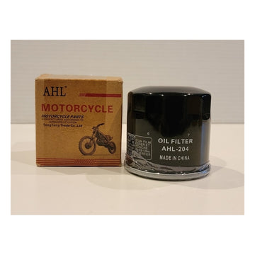 AHL-204 Motorcycle Oil Filter – HF204 / KN-204 / KN-204-1 | فلتر زيت AHL-204