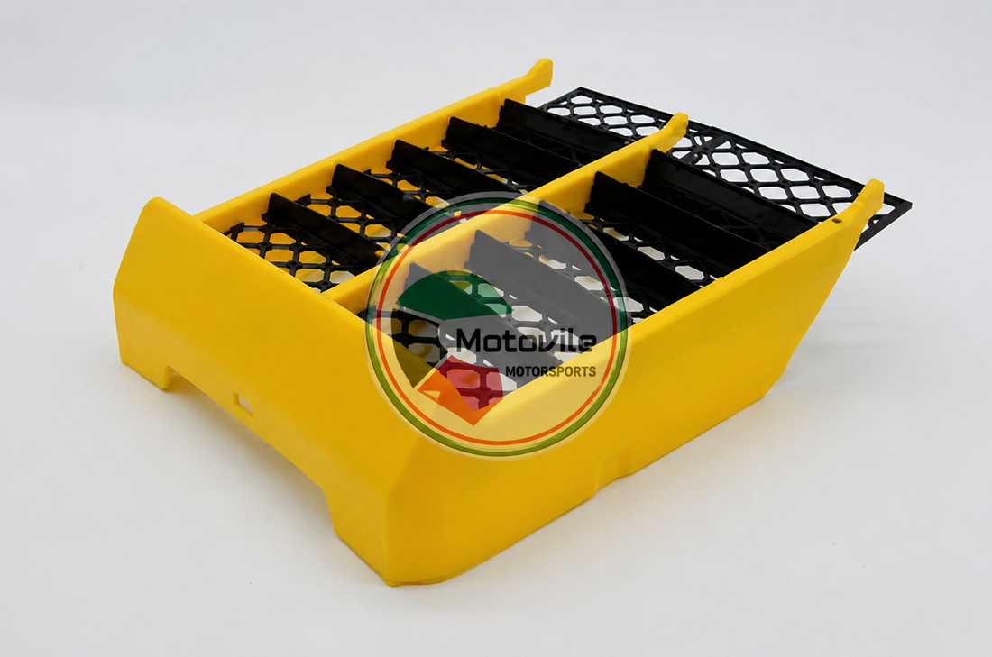 Banshee Front Cover Grill or radiator grill ( yellow ) | K-MOTO شبك وغطاء رديتر أمامي لـ بانشي 350 لون أصفر | شبك بانشي وكفر راديتر