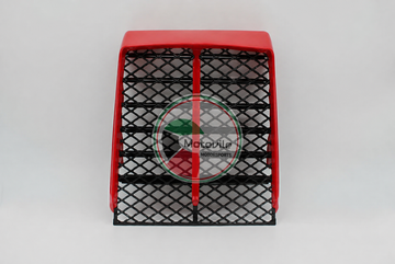 Banshee Front Cover Grill or radiator grill ( red ) | K-MOTO شبك وغطاء رديتر أمامي لـ بانشي 350 لون أحمر | شبك بانشي وكفر راديتر