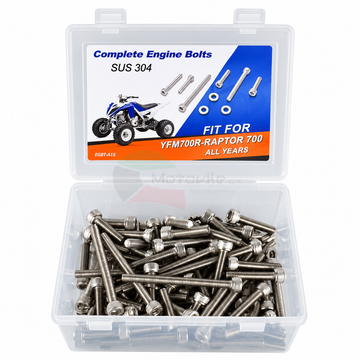 Yamaha Raptor 700 Engine Cover Bolt Kit 140pcs – براغي كوفرات رابتر 700 مكينة
