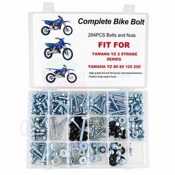 Yamaha YZ85 / YZ125 / YZ250 Bolt Kit 284pcs – براغي كوفرات سيكل بر ياماها 85 و125 و250