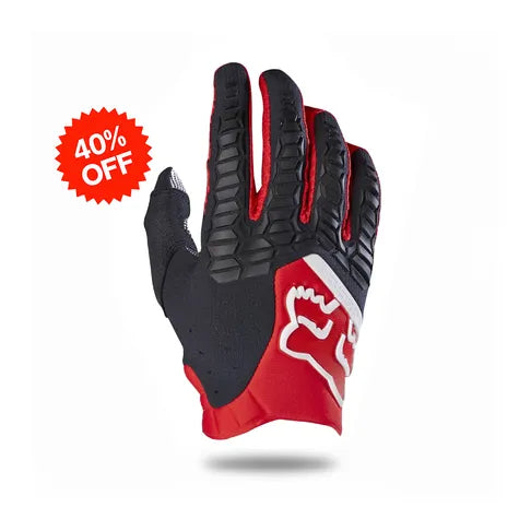 Fox Pawtector 2017 Motocross Gloves – Black/Red | Enduro & Off-Road Gloves Kuwait