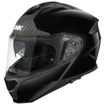 SMK Gullwing S01 V2 GL200 Modular Flip-Up Motorcycle Helmet Gloss Black - Pinlock 70 Ready | Kuwait