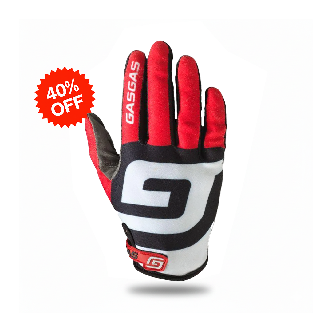 GasGas Offroad Gloves – Black & Red | Motocross & MTB Gloves Kuwait