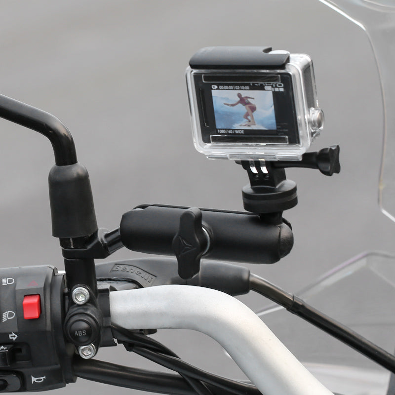 MOTOWOLF MDL 3519 Mount Bracket Action camera Holder For Motorbike(Mirror Seat)