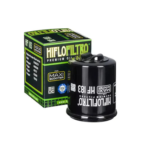 HiFloFiltro HF183 Premium Oil Filter – OEM Replacement for Italjet, Malaguti, Peugeot & Piaggio | Kuwait