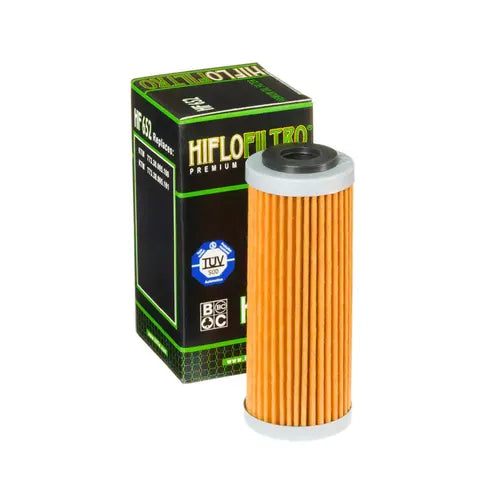 HiFlo Filtro HF 652 Standard Premium Oil Filter - Motovile