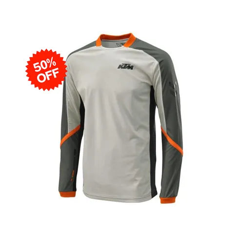 KTM Off-Road Racing Jersey Long Sleeve | Motorcycle Ride Tee for Men & Women — Kuwait