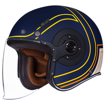 SMK Retro Jet Carretera MA517 Open-Face Helmet | Motovile Kuwait