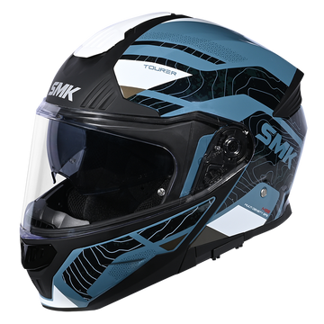 SMK Gullwing Navigator MA 551 Modular / Flip-Up Helmet | Motovile Kuwait