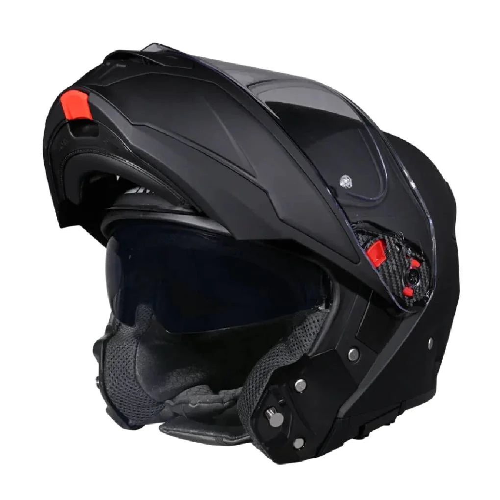 bike helmet price in kuwait ILM Carbon Fiber Motorcycle Helmets Full Face Racing Model MF577P 3K Carbon Black / X-Large Special spade Buy 3/4 Motorcycle Helmet in