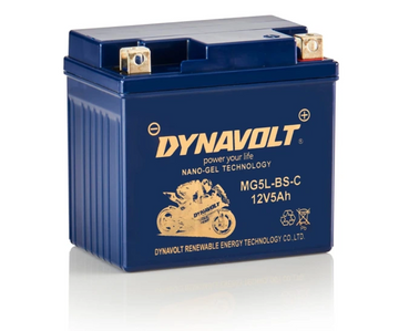 Dynavolt MG5L YTX5L-BS Nano Gel Battery 12V 5Ah