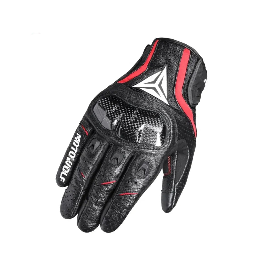 MOTOWOLF MDL0305 Impact Glove – Single Full-Finger Motorcycle Glove Black Kuwait
