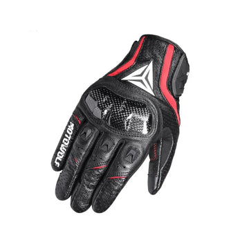 MOTOWOLF MDL0305 Impact Glove – Single Full-Finger Motorcycle Glove Black Kuwait