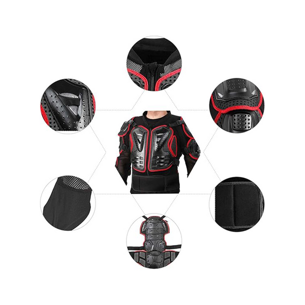 Motorcycle Protective Jacket Full Body Armor Protection