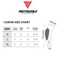 Motowolf Motocross Knee Elbow Pad size