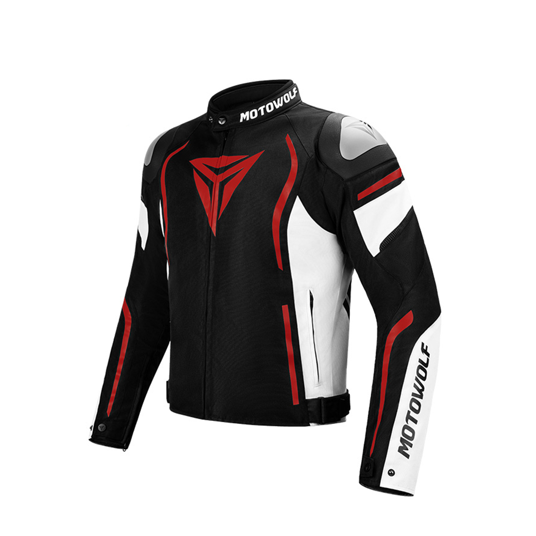 جاكيت MOTOWOLF شتوي دافئ لركوب الدراجات النارية JM9 للرجال مقاوم للتآكل، ملابس ركوب الدراجات المميزة