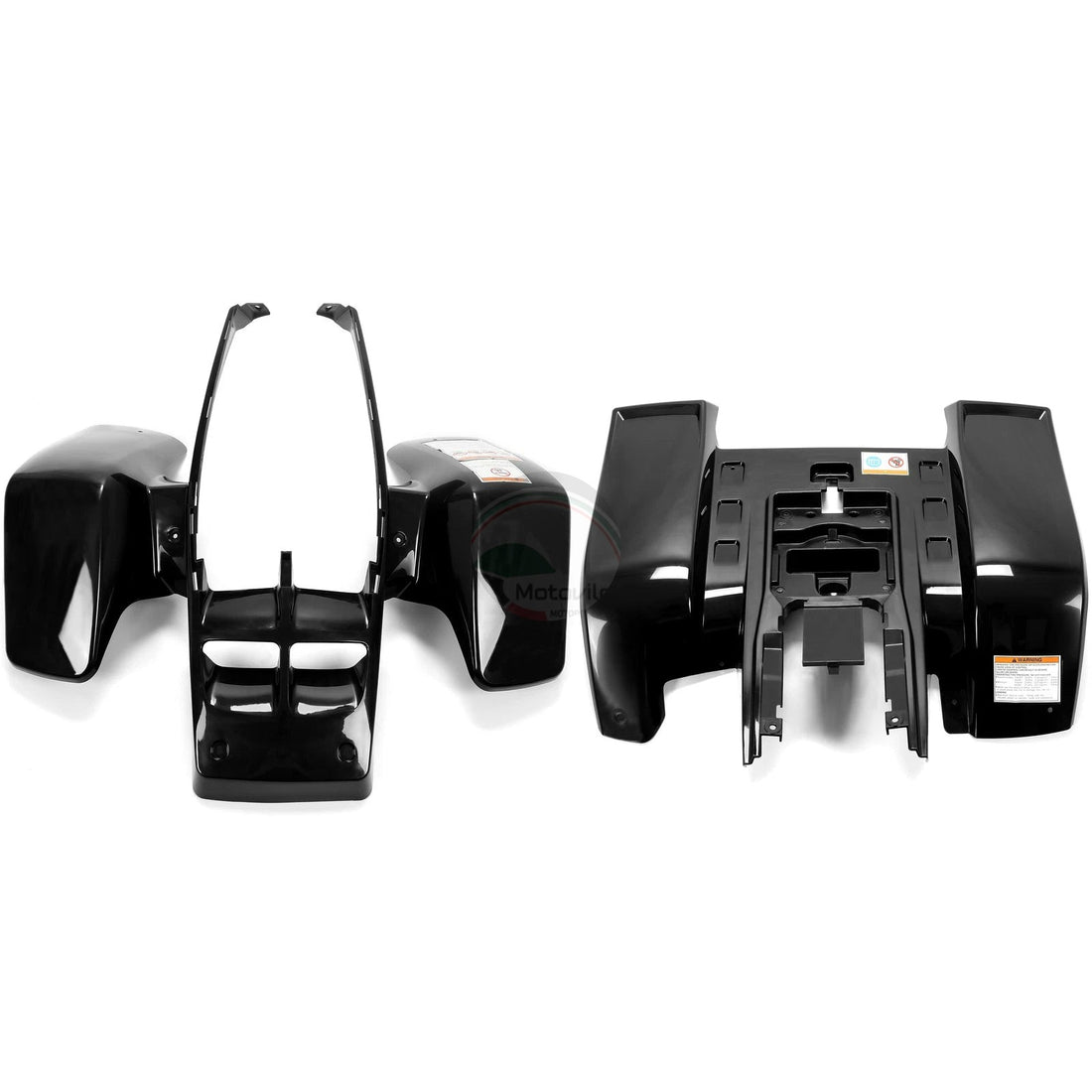 Yamaha banshee 350 cover set,Yamaha banshee cover , YFZ 350 YFZ350 Banshee YFZ350 banshee350 ATV Parts Pairing Front Rear Fender Body Plastic Kit Cover(Black) | طقم بلاستيك ورفارف بانشي لـ بانشي 350 لون أسود