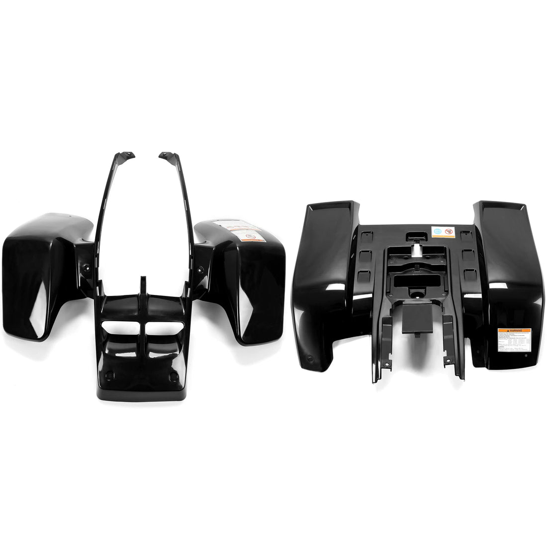 Yamaha YFZ 350 YFZ350 Banshee YFZ350 banshee350 ATV Parts Pairing Front Rear Fender Body Plastic Kit Cover(Black)