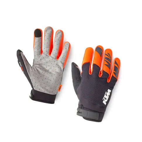 Pounce Off-Road Gloves – Orange | Motocross & MTB Gloves Kuwait