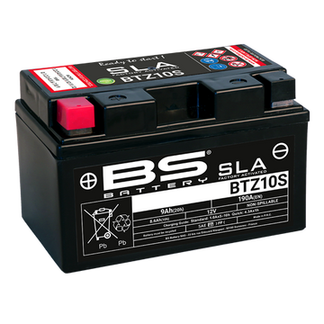 BS Battery BTZ10S-BS SLA MAX equivalent YTZ10S