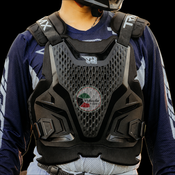 TR Racing TR-H6 Chest & Back Protector HALF JACKET  – Motocross, Dirt Bike, ATV & Buggy | سيفتي صدر وظهر