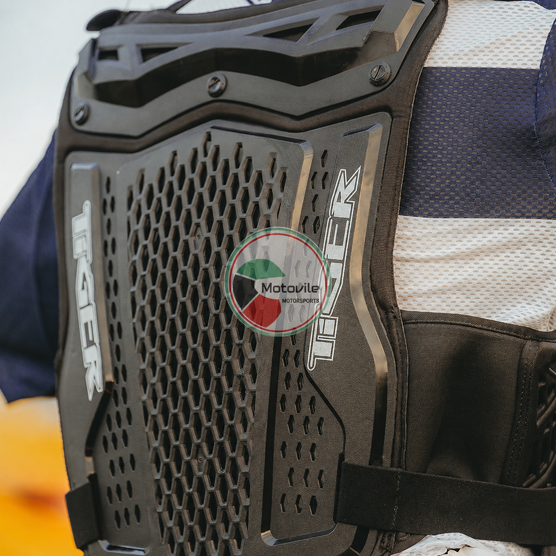 TR Racing TR-H6 Chest & Back Protector HALF JACKET  – Motocross, Dirt Bike, ATV & Buggy | سيفتي صدر وظهر