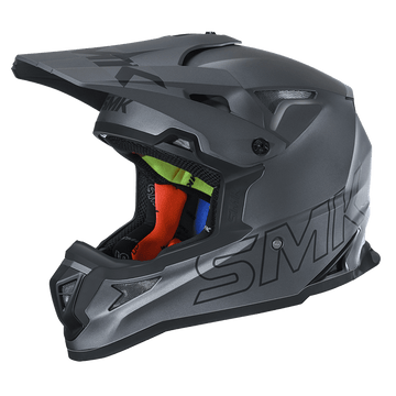 SMK ALLTERRA Anthracite Off-Road Helmet (MADA-620) | Motocross, Dirt Bike, ATV Helmet in Kuwait