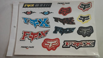 Fox Racing Logo Mix | Buggy ATV Motorcycle Sticker | فوكس ريسنغ مشكل للدباب والبقي