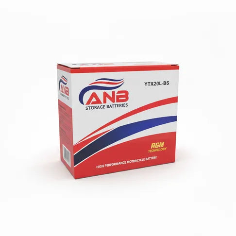 YTX20L-BS ANB 12V20AMP BATTERY - Motovile