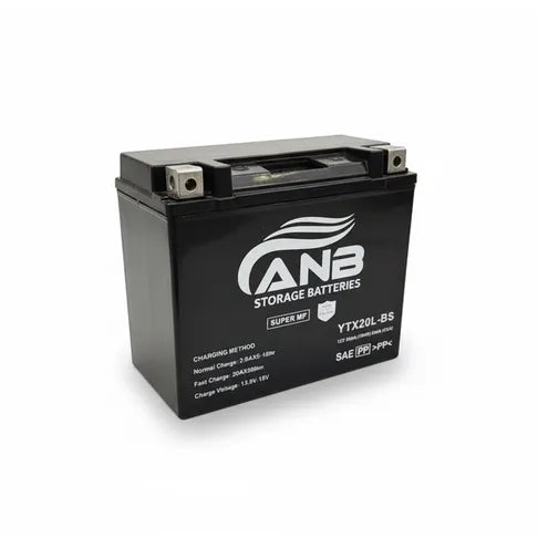 YTX20L-BS ANB 12V20AMP BATTERY - Motovile