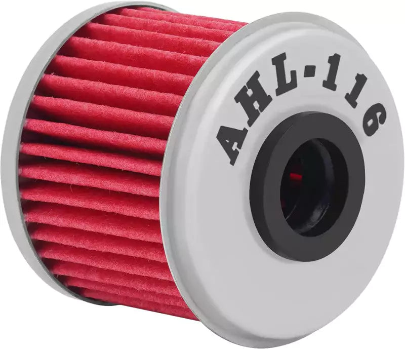 AHL 116 Oil Filter for Honda TRX450ER TRX450 ER 2006-2009 2012-2014/TE310 310 2011-2012/CRF250F 249 2004-2020/CRF250R 250 2004-2019 - Motovile