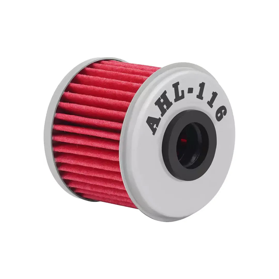 AHL 116 Oil Filter for Honda TRX450ER TRX450 ER 2006-2009 2012-2014/TE310 310 2011-2012/CRF250F 249 2004-2020/CRF250R 250 2004-2019 - Motovile