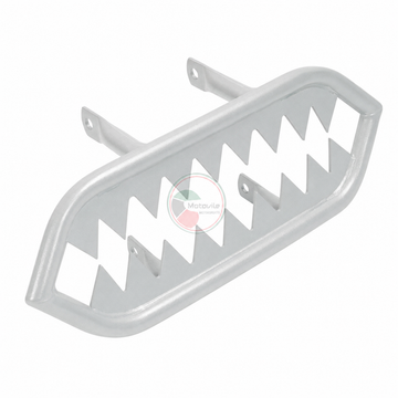 Yamaha Banshee 350 YFZ350 Teeth-Style Steel BANSHEE Front Bumper 1987–2006 – Black/Silver | دعامية بانشي