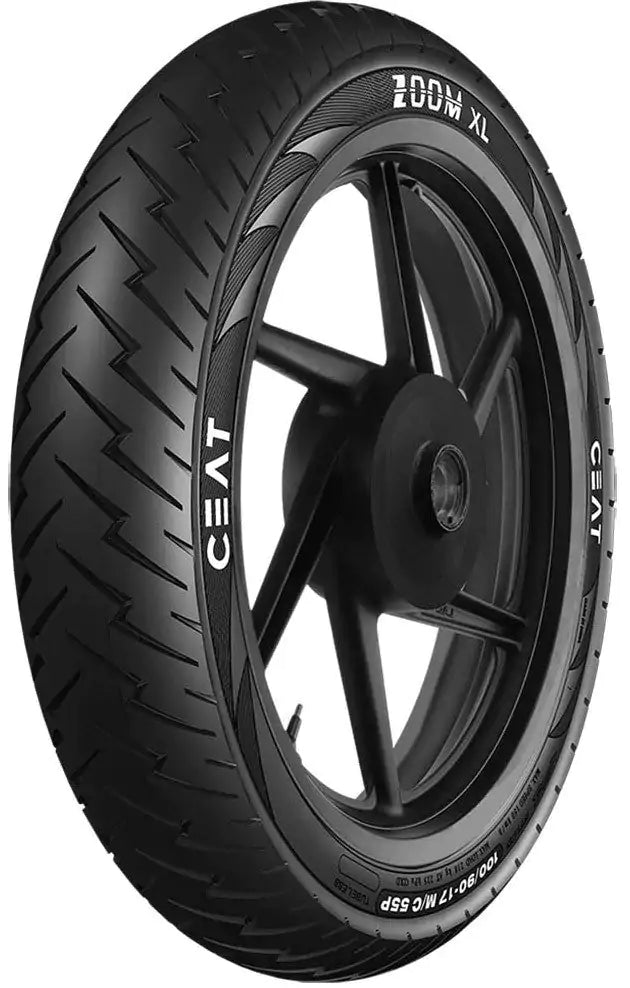 Ceat tire 100/90-17 ZOOM X3 TL 55P, MADE IN INDIA - Motovile